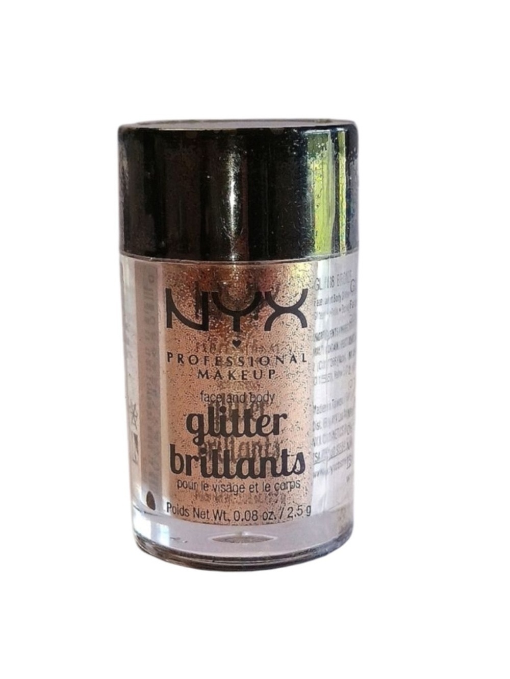 NYX PROFESSIONAL MAKEUP Face & Body Glitter in Bronze GLI08